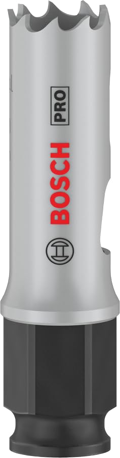 Bosch 1x Hole Saw PRO Multi Material Power Change Plus (for Softwood, Plasterboard, O 17 mm, Professional Drill Accessories)